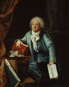 Portrait de Mirabeau (1749-1791) dans son cabinet de travail