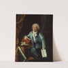 Portrait de Mirabeau (1749-1791) dans son cabinet de travail by Laurent Dabos