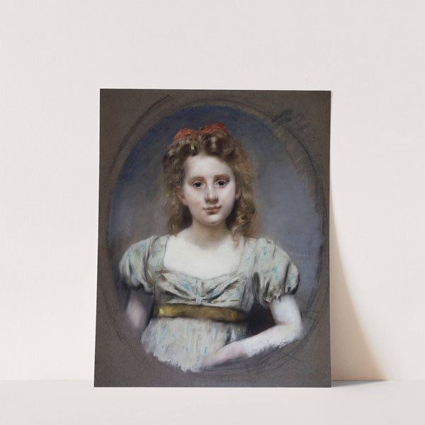 Portrait de Mlle Suzanne Malvesin à 12 ans by Henri Gervex