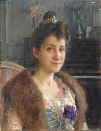 Portrait de Mme C., soeur de l’artiste