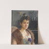 Portrait de Mme C., soeur de l’artiste by Étienne Dinet