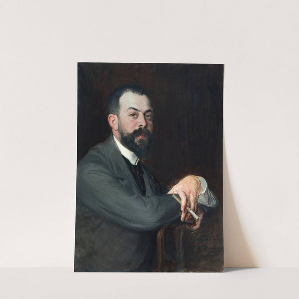 Portrait de Monsieur Léon Pissard jeune by Jacques-Émile Blanche