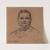 Portrait de Montbars, acteur du Palais Royal. (1880) by Émile-Antoine Bayard