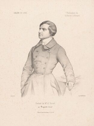 Portrait de Mr. d’Arcet (1840)