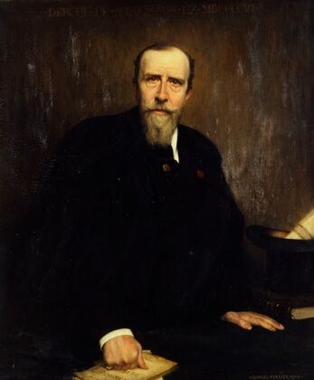 Portrait de Paul Déroulède (1846-1914), homme politique et écrivain.