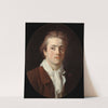 Portrait de Paul-Guillaume Lemoine, dit le Romain by Joseph Benoît Suvée