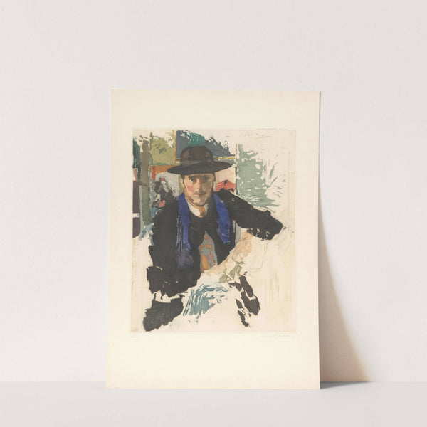 Portrait de Rik Wouters (20th Century) by Armand Apol