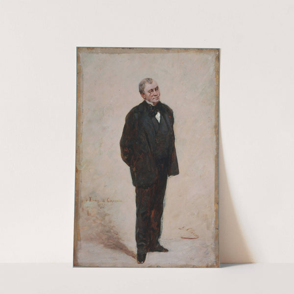 Portrait d&#039;Émile de Girardin (1806-1881), publiciste et homme politique by Georges Jules Victor Clairin