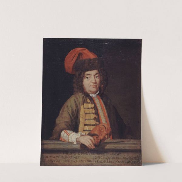 Portrait d&#039;Emmanuel de Coulanges (1633-1716), épistolier et chansonnier by Nicolas Colombel