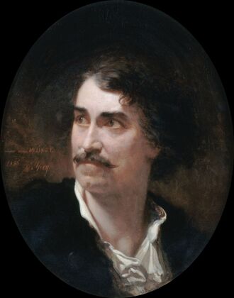 Portrait d’Ãtienne MÃ©lingue (1808-1875), acteur et sculpteur.