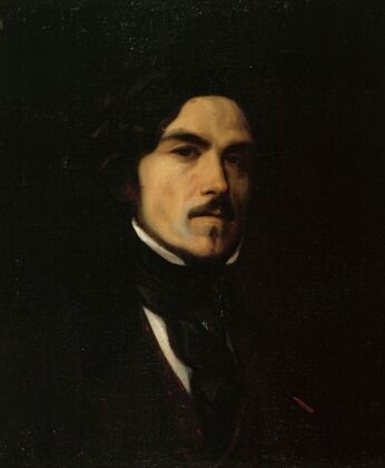 Portrait d’EugÃ¨ne Delacroix (1798-1863), peintre