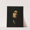 Portrait d&#039;Eugène Delacroix (1798-1863), peintre by Emile Champmartin