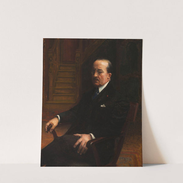 Portrait d&#039;homme by Jean Joseph Weerts