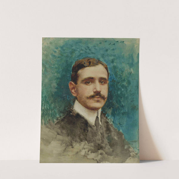 Portrait d&#039;homme by Léon Bonnat
