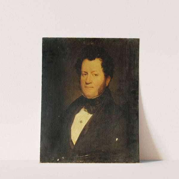 Portrait d&#039;homme. by Hendrik Scheffer