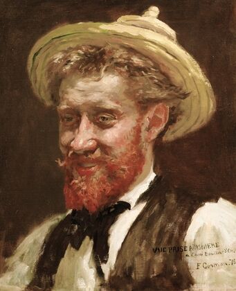 Portrait d’homme au chapeau