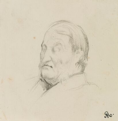 Portrait d’homme aux favoris
