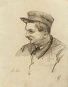 Portrait d’homme avec une casquette