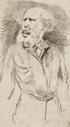 Portrait d’homme barbu