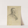 Portrait d’homme en buste de trois-quarts vers la droite by Arthur-Joseph Gueniot