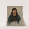 Portrait D’homme (Study For un Grand Pardon Breton) (1868) by Jules Breton