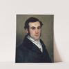 Portrait d&#039;inconnu, présumé Alexandre-Auguste Ledru-Rollin by Alphonse Lavaudan