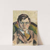 Portrait Dr. Erich Macke (1924) by Helmuth Macke