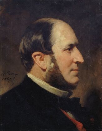 Portrait du baron Haussmann (1809-1891), préfet de la Seine