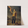 Portrait du chanteur Simon Chenard (1758-1832), en costume de sans-culotte, portant un drapeau à la fête de la liberté de la Savoie, le 14 octobre 1792 (1792) by Louis Léopold Boilly