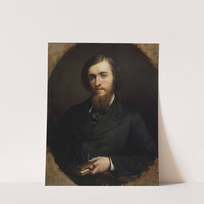 Portrait du comte Alfred de Liesville (1820-1885), conservateur adjoint du musée Carnavalet et donateur de la collection révolutionnaire. by Jean-Baptiste-Ange Tissier