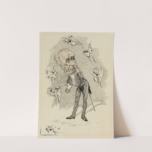 Portrait du philosophe Elme-Marie Caro by Manuel Luque