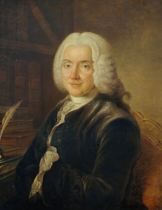 Portrait du prÃ©sident Charles-Jean-FranÃ§ois HÃ©nault (1685-1770), magistrat, membre de l’AcadÃ©mie franÃ§aise