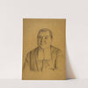 Portrait d’un abbé by Arthur-Joseph Gueniot