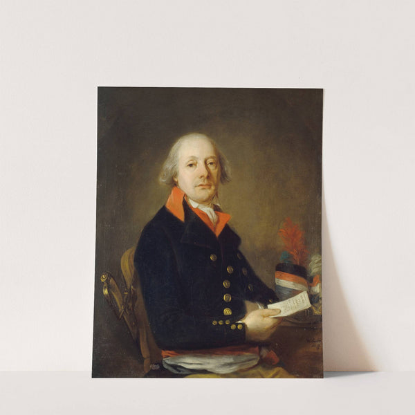 Portrait d&#039;un commissaire des guerres de l&#039;an IX, présumé Pascalis by Jacques Wilbaut
