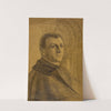 Portrait d&#8217;un ecclésiastique by Arthur-Joseph Gueniot