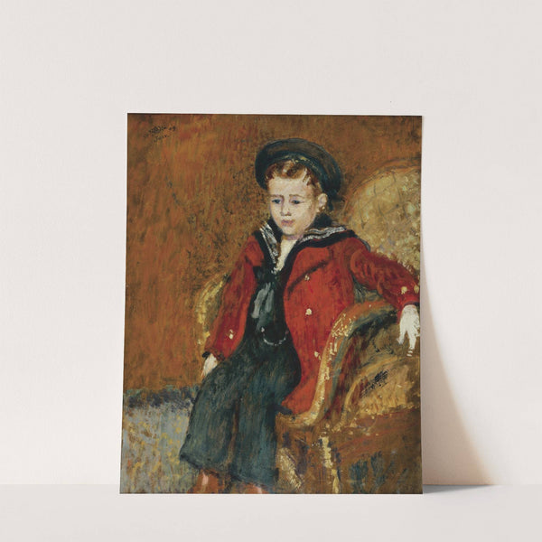 Portrait d&#039;un jeune garçon by Georges Lemmen