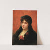 Portrait d’une espagnole (1888) by Emile Eisman-Semenowsky