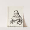 Portrait d&#8217;une religieuse (1905) by Arthur-Joseph Gueniot