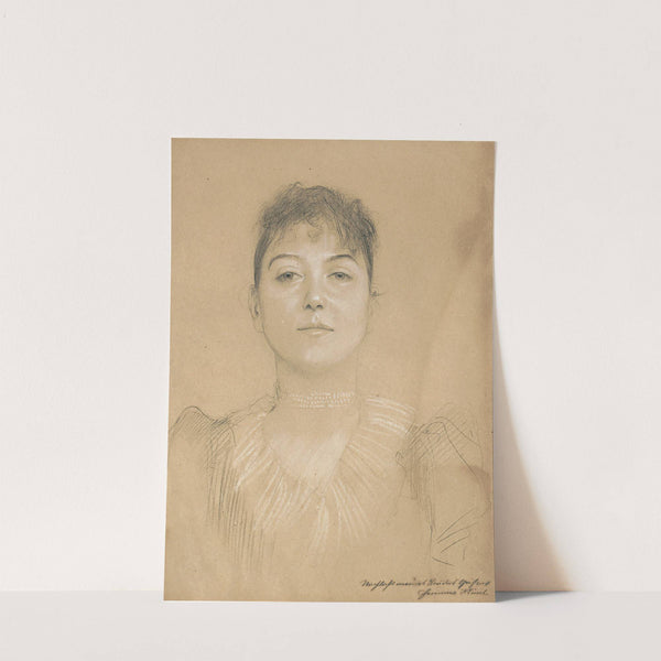 Portrait einer Frau by Gustav Klimt