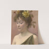 Portrait einer jungen Frau by Eduard Veith