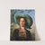 Portrait einer jungen Frau in Tracht by Josef Kinzel