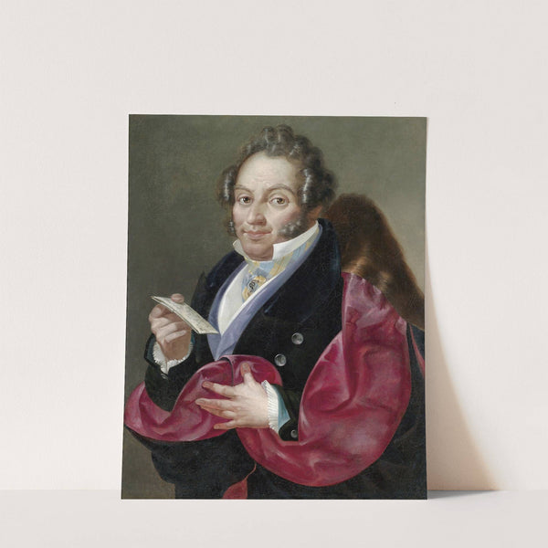 Portrait eines Herren by Giuseppe Bernardino Bison