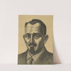 Portrait eines Mannes by Karl Wiener