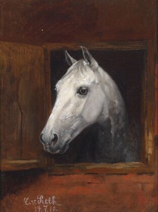Portrait eines Schimmels (1910)