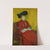 Portrait Frau Gindus (1901) by Alexej von Jawlensky