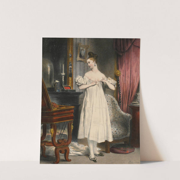 Portrait from Galerie Fashionable 2 (c. 1830) by Achille Devéria