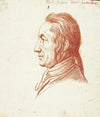 Portrait Head of a Man in Profile