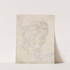 Portrait Head of Samuel Palmer by George Richmond