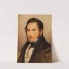 Portrait Herr Muller (1831) by August Grahl