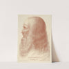 Portrait in Profile of Leonardo da Vinci (1795) by Francesco Bartolozzi